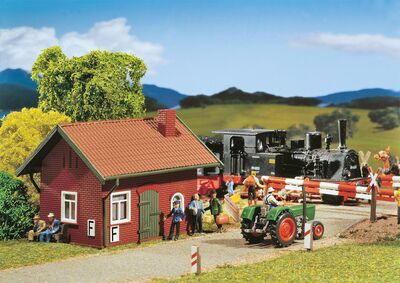 Faller H0 - 120224 - Preussische Bahnbude - Artikelbild