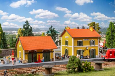 Faller H0 - 110154 - Bahnhof Güssing - Artikelbild