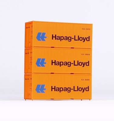 Piko H0 - 56202 - 3er Set 20 Container Hapag-Lloyd - Artikelbild