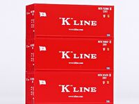 Piko H0 - 56220 - 3er Set 20 Container K-Line