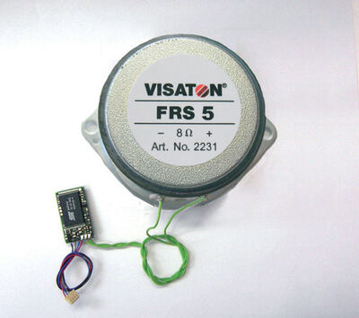 Piko G - 36192 - PIKO G Sound-Modul mit Lautsprecher für Schienenbus VT98/VS98 - Artikelbild