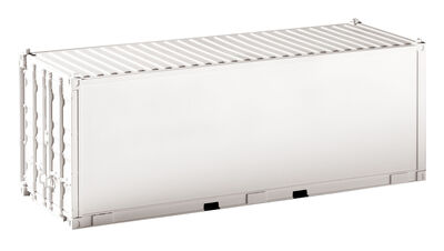 Piko G - 36302 - G Container 20 unbedruckt, weiß, glatt - Artikelbild