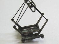 Piko N - 46252 - N Pantograph Hondekop schiefergrau