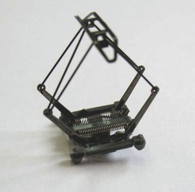 Piko N - 46252 - N Pantograph Hondekop schiefergrau - Artikelbild