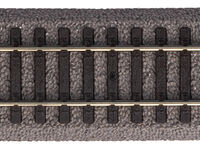 Piko H0 - 55406 - Gerade mit Bettung, G 231 mm, VE 6 für Anschluss-Clip