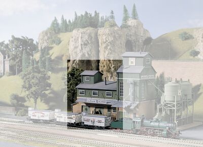 Piko H0 - 61113 - Getreidelager Billinger - Artikelbild