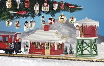 Piko G - 62702 - G Fertigmodell Weihnachtswasserturm - Artikelbild