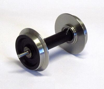 Piko G - 36167 - G Metallradsatz für Wagen, 30 mm (2 Stck., kugelgelagert) - Artikelbild