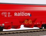 Piko H0 - 54637 - Mittelselbstentladewagen Tanoos896 Railion DB AG V - Artikelbild