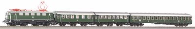Piko H0 - 58144 - Zugset 4tlg. BR E41 mit Umbauwagen und Mitteleinstiegssteuerwagen DB III - Artikelbild