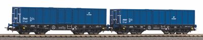 Piko H0 - 58260 - 2er Set Hochbordwagen 401Zk PKP Cargo VI - Artikelbild
