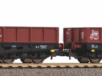 Piko H0 - 58261 - 2er Set Flachwagen 401Zb PKP V