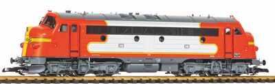 Piko G - 37450 - G Diesellokomotive NoHAB Strabag V - Artikelbild
