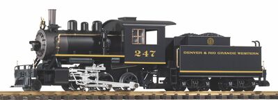 Piko G - 38239 - G Dampflok mit Tender Mogul D&RGW - Artikelbild