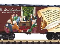 Piko G - 38943 - G Güterwagen Amerikanische Traditionen Constitution