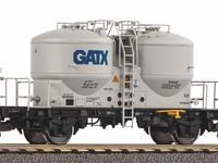 Piko H0 - 54698 - Zementsilowagen GATX V