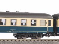 Piko H0 - 58269 - 2er Set Mitteleinstiegswagen DR IV