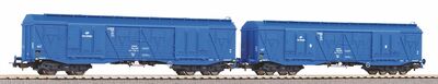 Piko H0 - 58271 - 2er Set Großraumgüterwagen 401Ka PKP VI - Artikelbild
