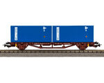 Piko H0 - 58755 - Containertragwagen FS IV 2x20 Container - Artikelbild