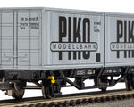 Piko H0 - 27709 - Containertragwagen DR IV 2 x 20 Container VEB PIKO - Artikelbild