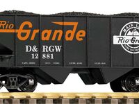 Piko G - 38959 - G Schüttgutwagen D&RGW mit Kohleladung