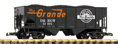 Piko G - 38959 - G Schüttgutwagen D&RGW mit Kohleladung - Artikelbild