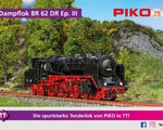 Piko TT - 47141 - TT Sound-Dampflok BR 62 DR III, inkl. PIKO Sound-Decoder - Artikelbild