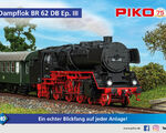 Piko H0 - 50700 - Dampflok BR 62 DB III - Artikelbild