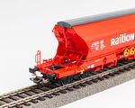 Piko H0 - 54639 - Mittelselbstentladewagen Tanoos Railion-NS VI - Artikelbild
