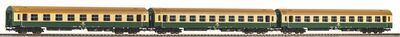 Piko H0 - 58278 - 3er Set Personenwagen 2 x 2. Klasse + 1 x 1. Klasse DR IV - Artikelbild