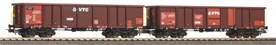 Piko H0 - 58279 - 2er Set Offene Güterwagen Eaos Rübenverkehr CH VTG VI - Artikelbild