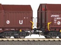 Piko H0 - 58293 - 2er Set Teleskophaubenwagen DB Cargo VI