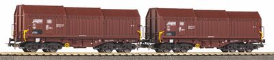 Piko H0 - 58294 - 2er Set Teleskophaubenwagen DB IV - Artikelbild