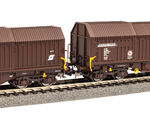 Piko H0 - 58297 - 2er Set Teleskophaubenwagen ÖBB V - Artikelbild