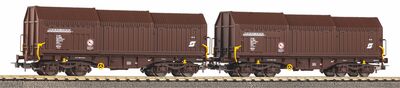 Piko H0 - 58297 - 2er Set Teleskophaubenwagen ÖBB V - Artikelbild