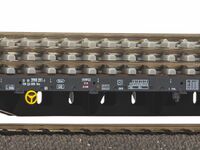 Piko H0 - 24547 - Flachwagen Bauzug CH-SBB I VI beladen mit Betonschwellenstapel