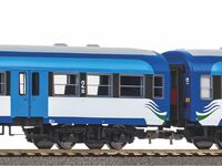 Piko H0 - 28322 - 2er Set Personenwagen 120A PR VI