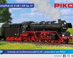 Piko H0 - 50902 - Sound-Dampflok BR 03 DR IV Wechselstromversion, inkl. PIKO Sound-Decoder und Dampfgenerator - Artikelbild
