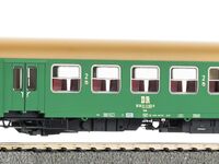 Piko H0 - 28002 - Halberstädter Mitteleinstiegswagen 2. Klasse DR IV