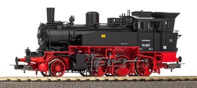 Piko H0 - 50736 - Sound-Dampflok BR 91.3 DR III Wechselstromversion, inkl. PIKO Sound-Decoder - Artikelbild