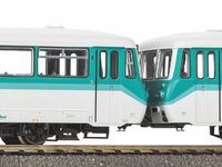 Piko H0 - 52896 - Dieseltriebwagen BR 772 + Steuerwagen DR VI