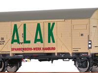 Brawa 67303 Gedeckter Güterwagen ALAK DB Ep. III NEU - OVP