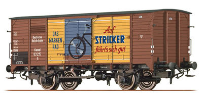 Brawa 67424 Gedeckter Güterwagen Stricker DRG Ep. II NEU - OVP - Artikelbild