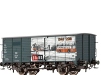 Brawa 67484 Gedeckter Güterwagen Brawa DB Ep. III NEU - OVP