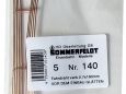 Sommerfeldt 140 1x Fahrdraht verkupfert 0,7 x 180 mm Spur H0 NEU