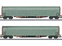 Märklin H0 - 47114 - Schiebeplanenwagen-Set DSB