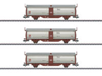 Märklin H0 - 47303 - Schiebedach-/Schiebewandwagen-Set Tbis
