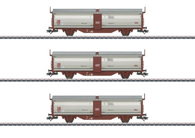 Märklin H0 - 47303 - Schiebedach-/Schiebewandwagen-Set Tbis - Artikelbild