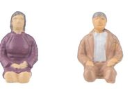 Faller H0 - 151685 - Sitzende Personen, ohne Beine