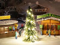 Faller H0 - 181245 - Weihnachtsbaum mit Beleuchtung